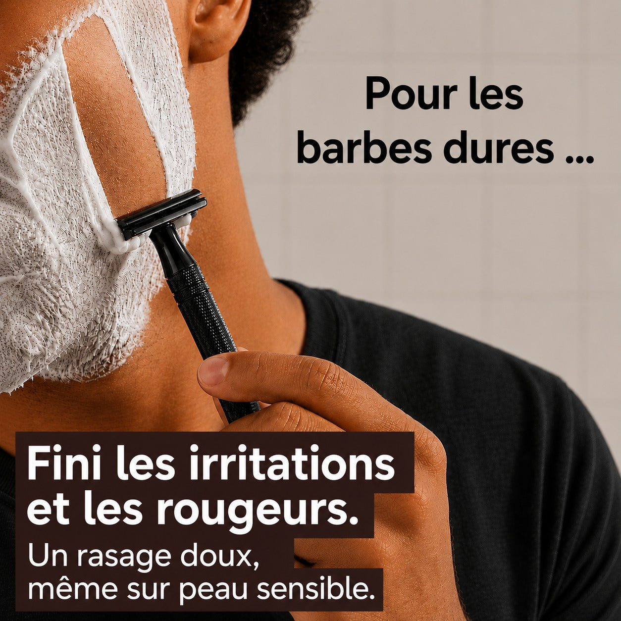 Rasoir Klaiva | Un rasage net, sans irritations